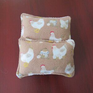 Washable Chicken Sponge, Reusable Dish Scrubby, Set of 2